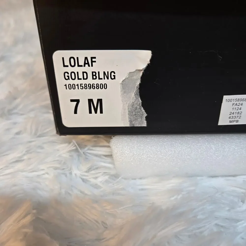 I.N.C. Lola Women's Gold Bling Sneakers Size 7
